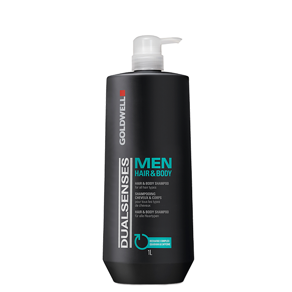 Goldwell Dualsenses MEN hair and body shampoo – Coiffure Dépôt