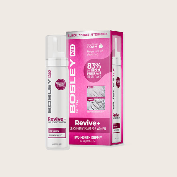 Bosley Revive+ mousse densifiante pour femmes