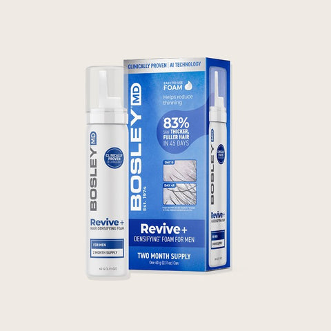 Bosley Revive+ densifying foam for men