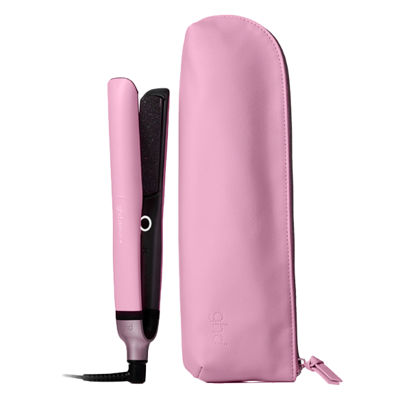 GHD Platinum+ 1” pink flat iron