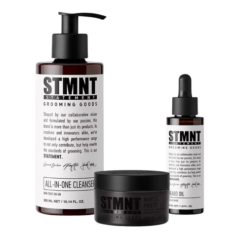 STMNT Grooming Goods trio