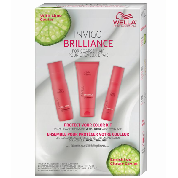 Wella Brilliance trio pour cheveux épais