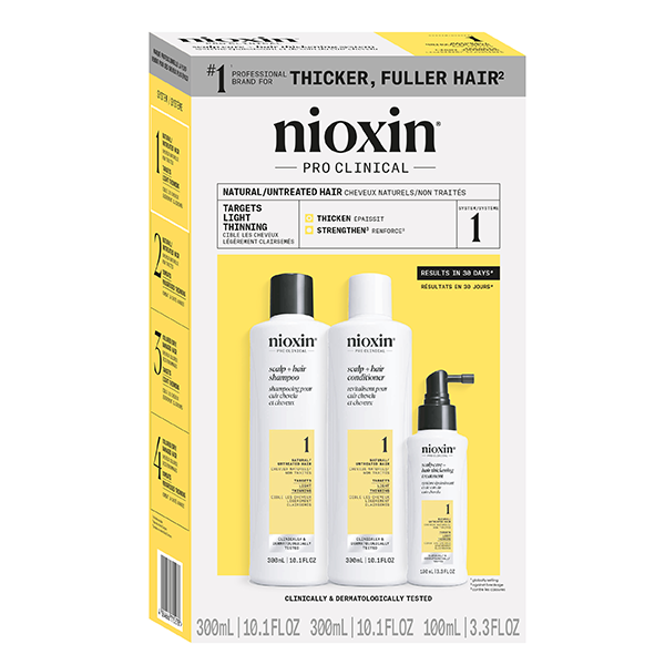 Nioxin kit 1 hair system