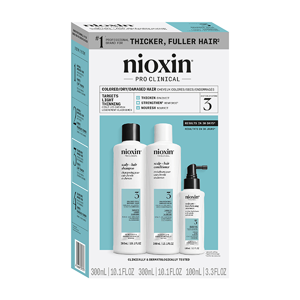 Nioxin système 3 trousse de soins capillaires