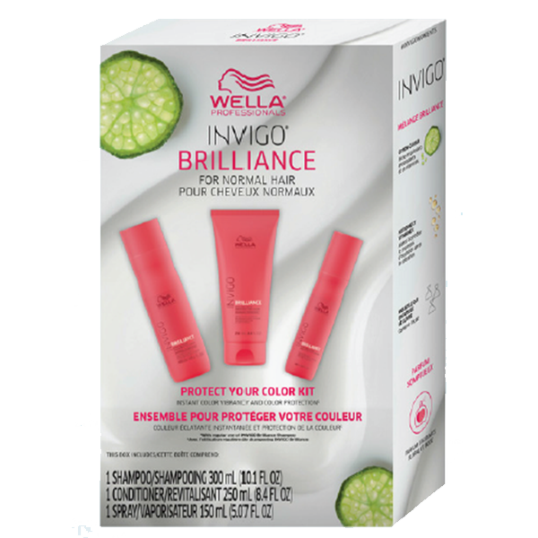 Wella Brilliance trio pour cheveux normaux