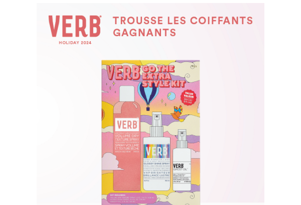 Verb trio coiffant gagnant