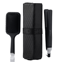 GHD Platinum+ ensemble fer plat 1" et brosse pneumatique