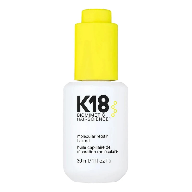 K18 Biomimetic Hairscience molecular repair hair oil – Coiffure Dépôt