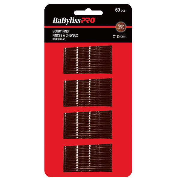 Babyliss Pro pinces à cheveux régulières avec gaufrure brune