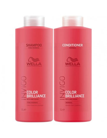 Wella Invigo Brilliance Duo cheveux fins à normaux